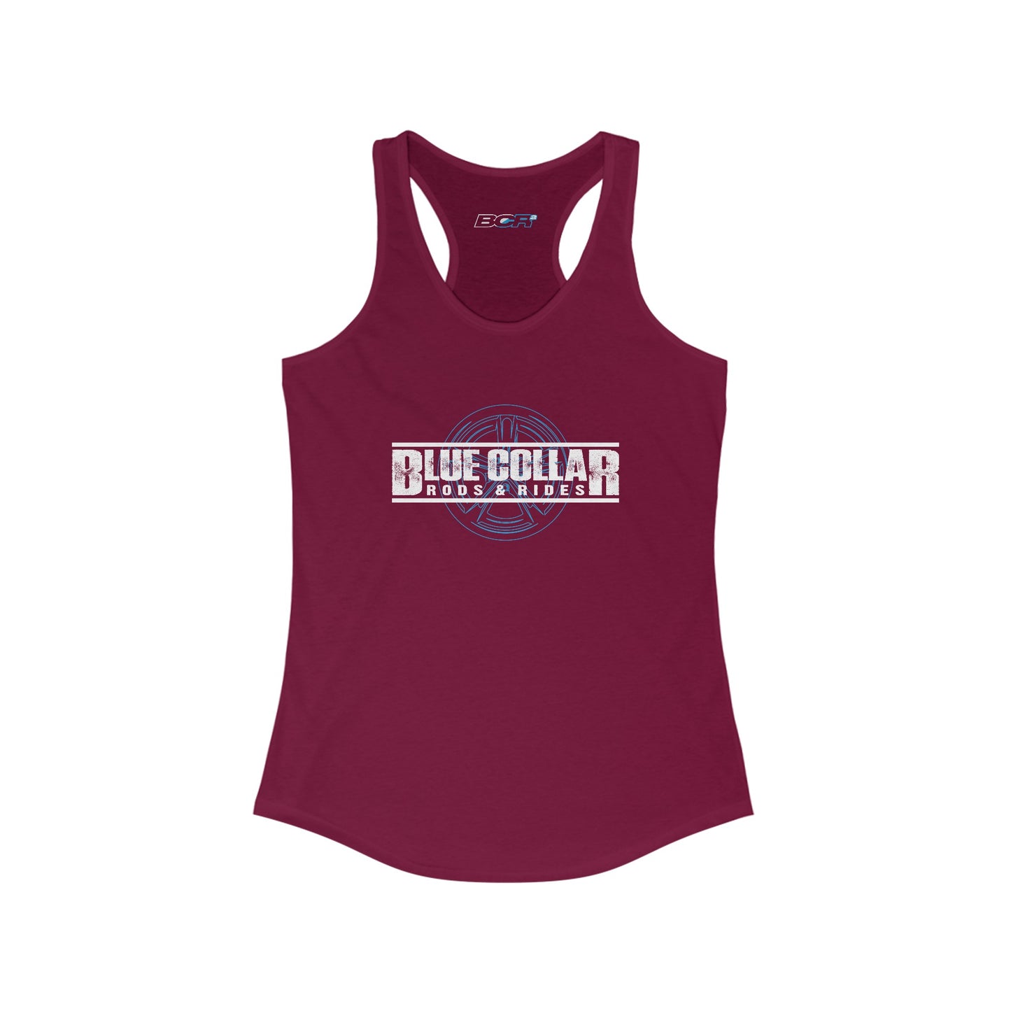 Blue Collar Wheel Women's Tank Top