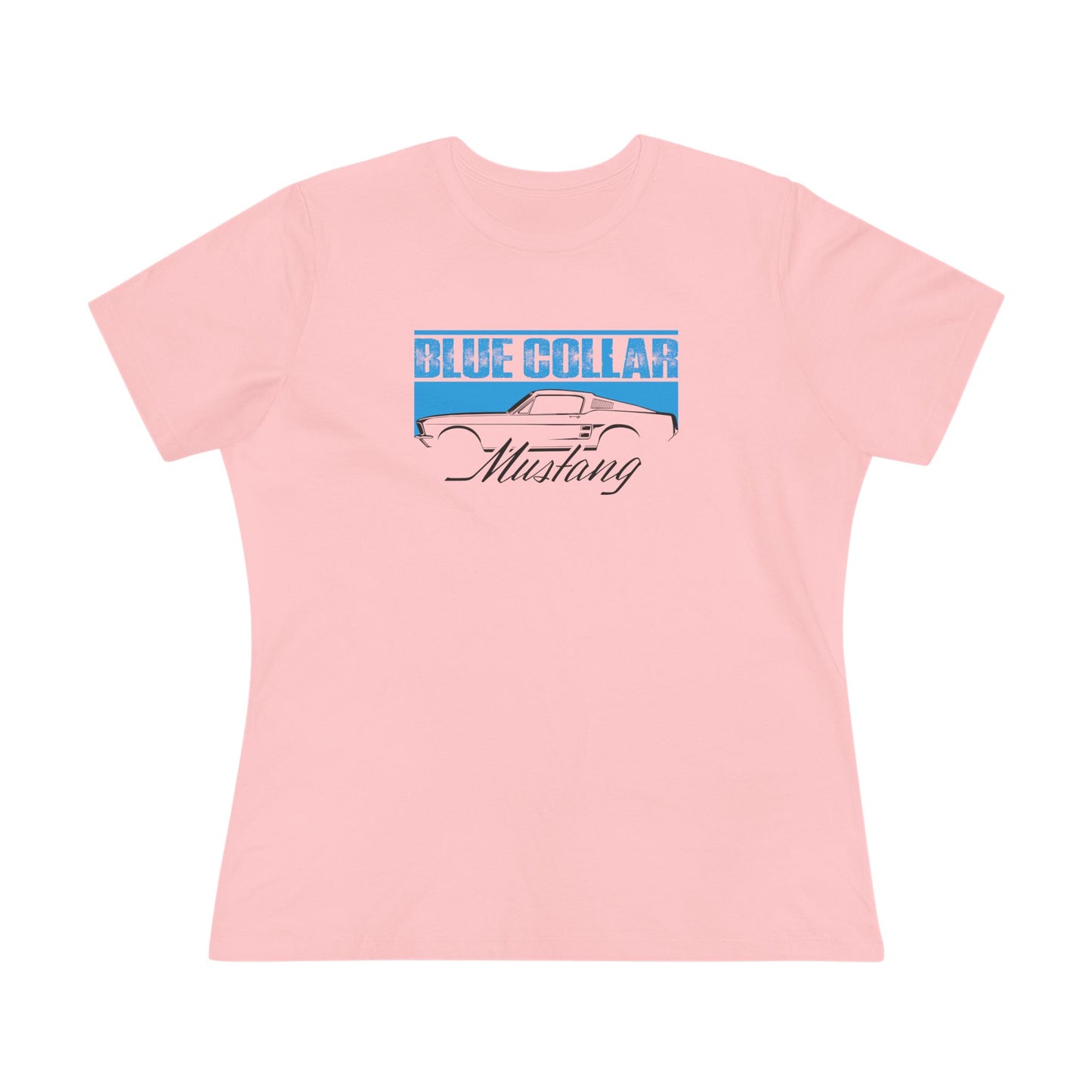 Blue Collar Mustang Women's Tee