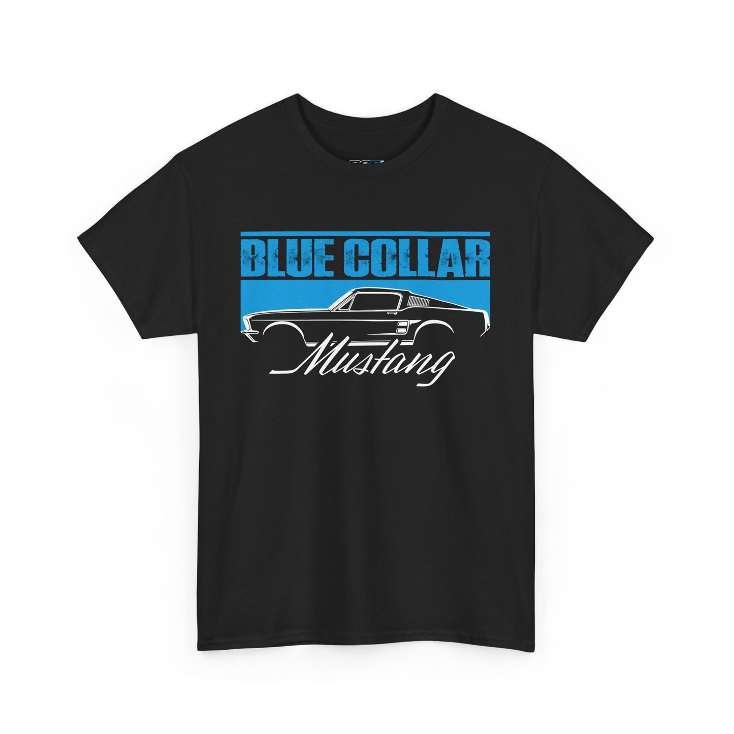 Blue Collar Mustang Tee