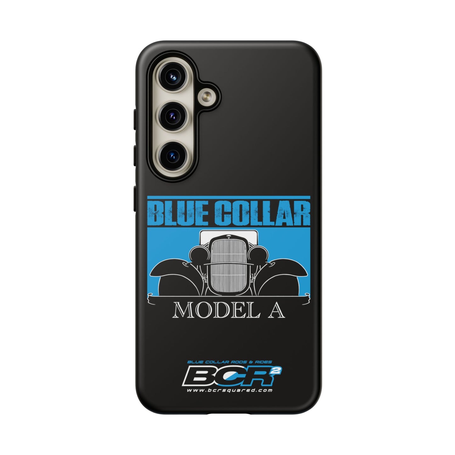 Blue Collar Model A Black Phone Case