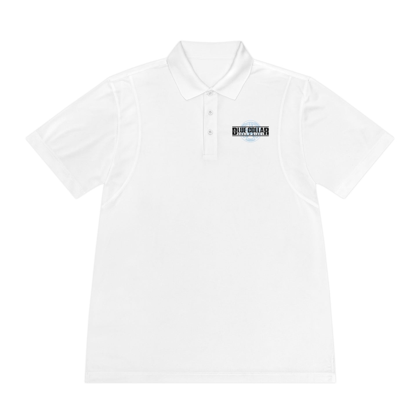 Blue Collar Wheel Polo Shirt