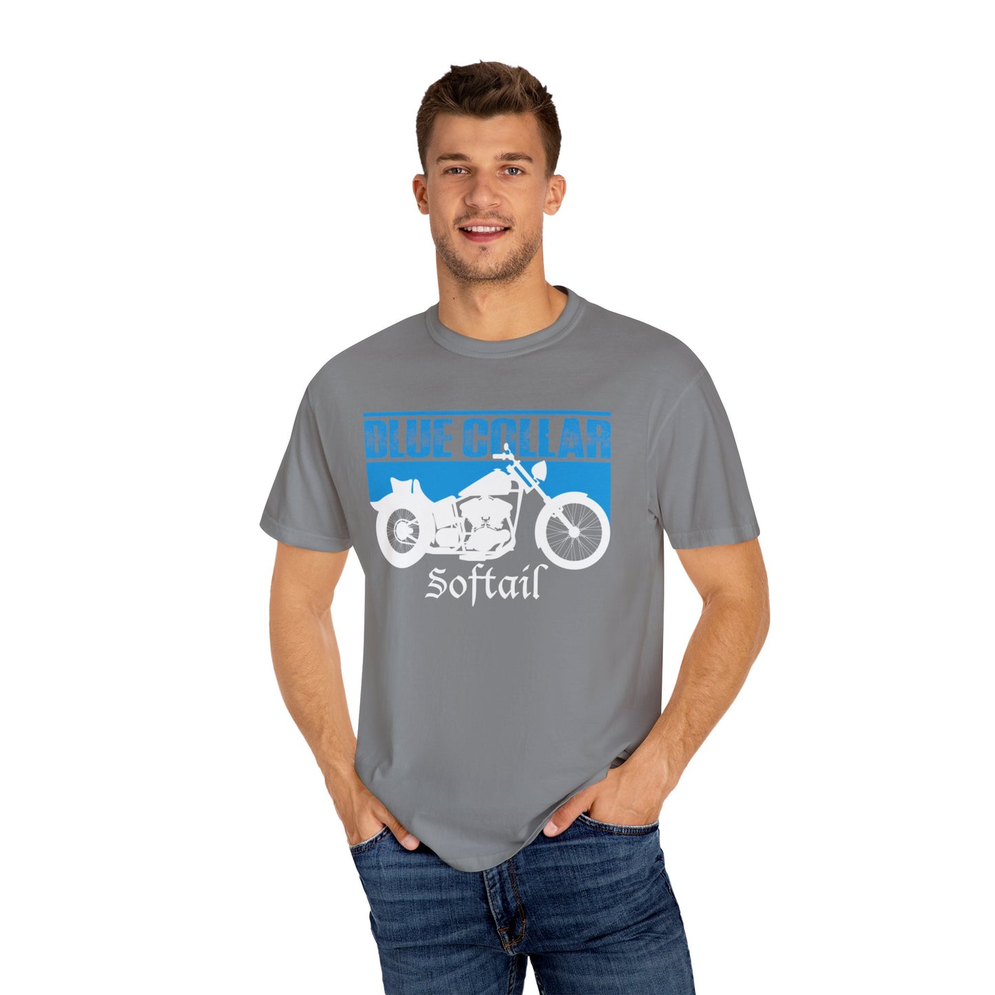 Blue Collar Softail Tee