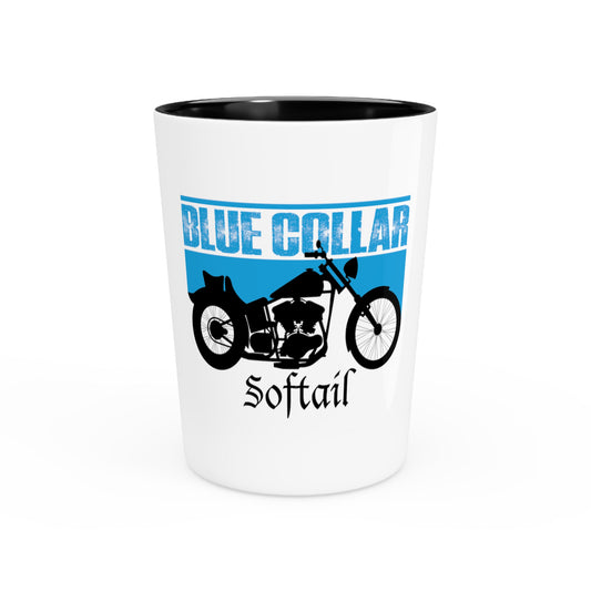 BC Softail Shot Glass