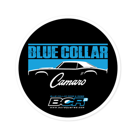 Blue Collar 1st Gen Camaro Sticker