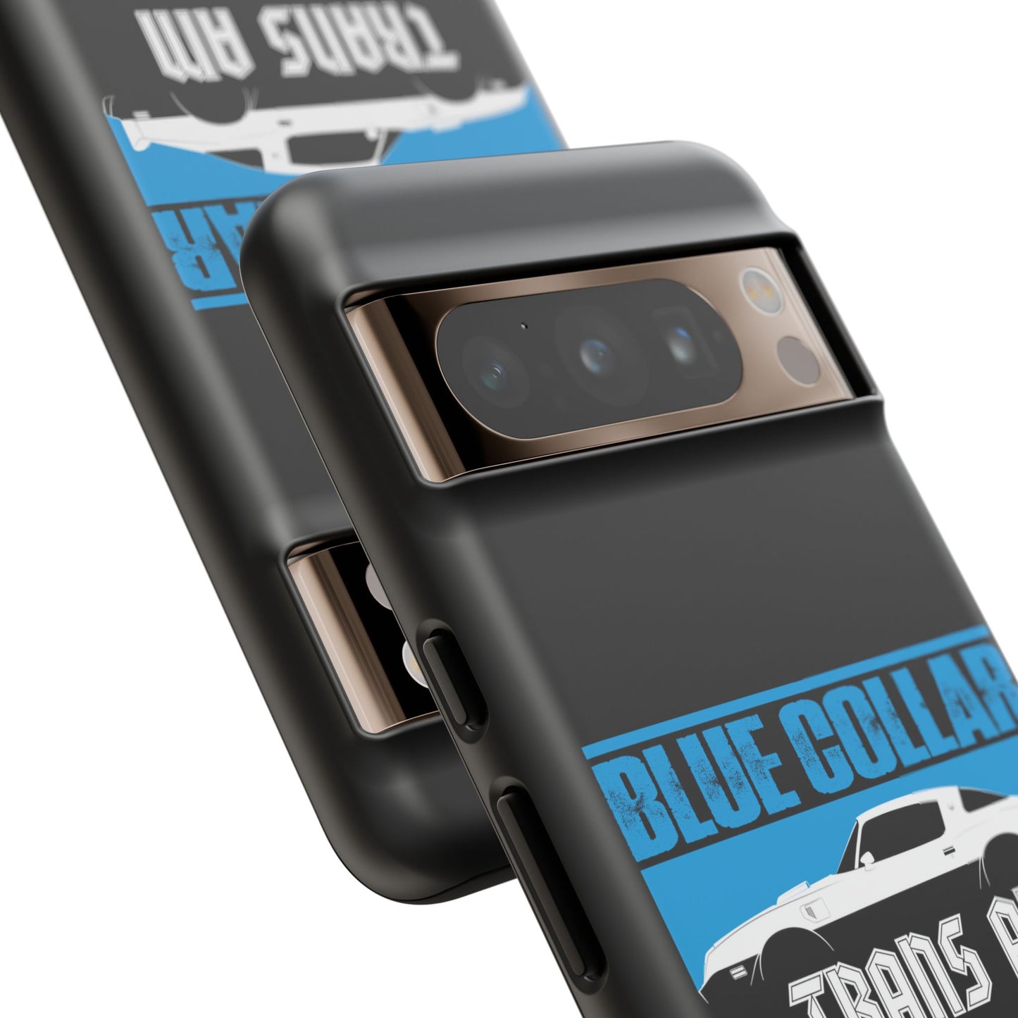 Blue Collar Black Phone Case