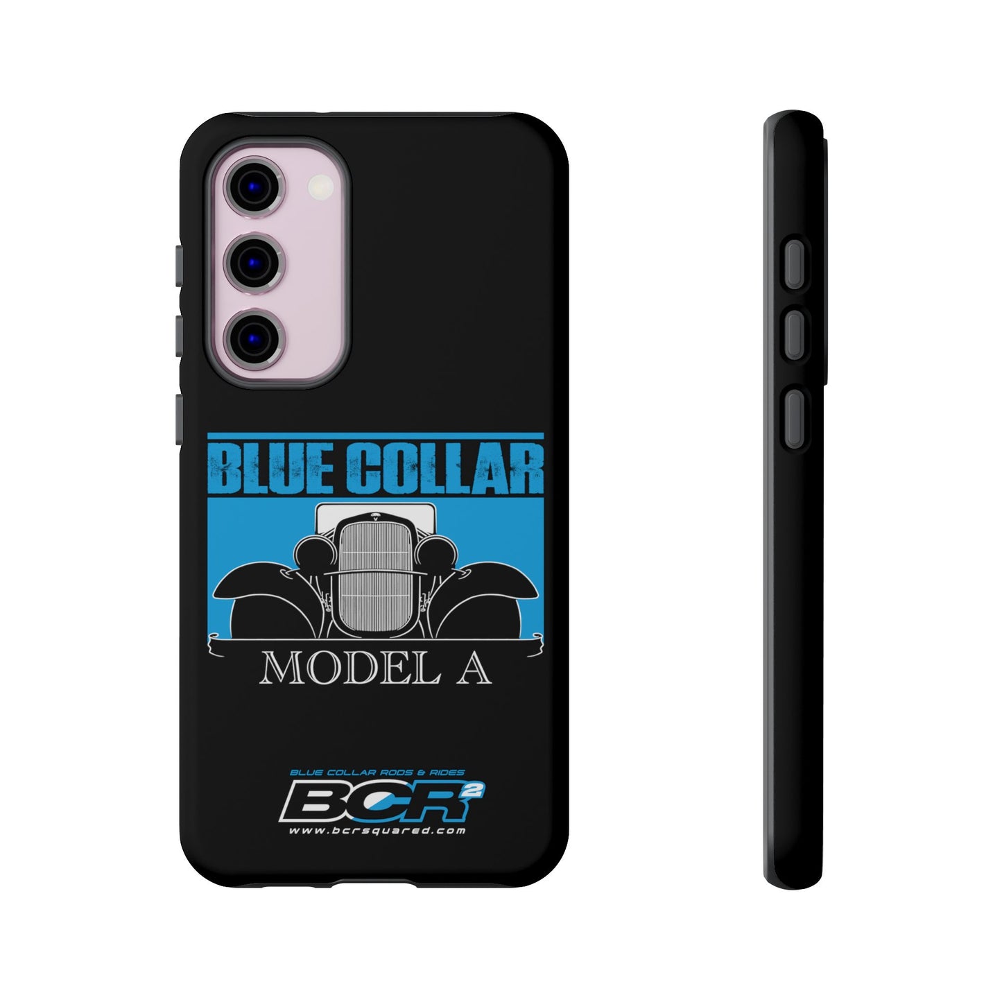 Blue Collar Model A Black Phone Case