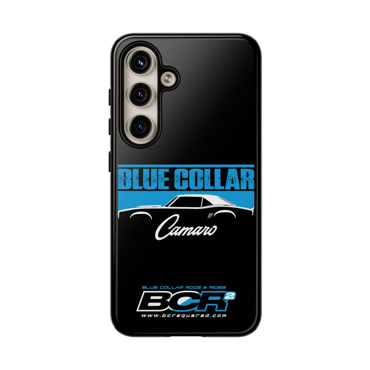 Blue Collar 1st Gen Camaro Black Phone Cases