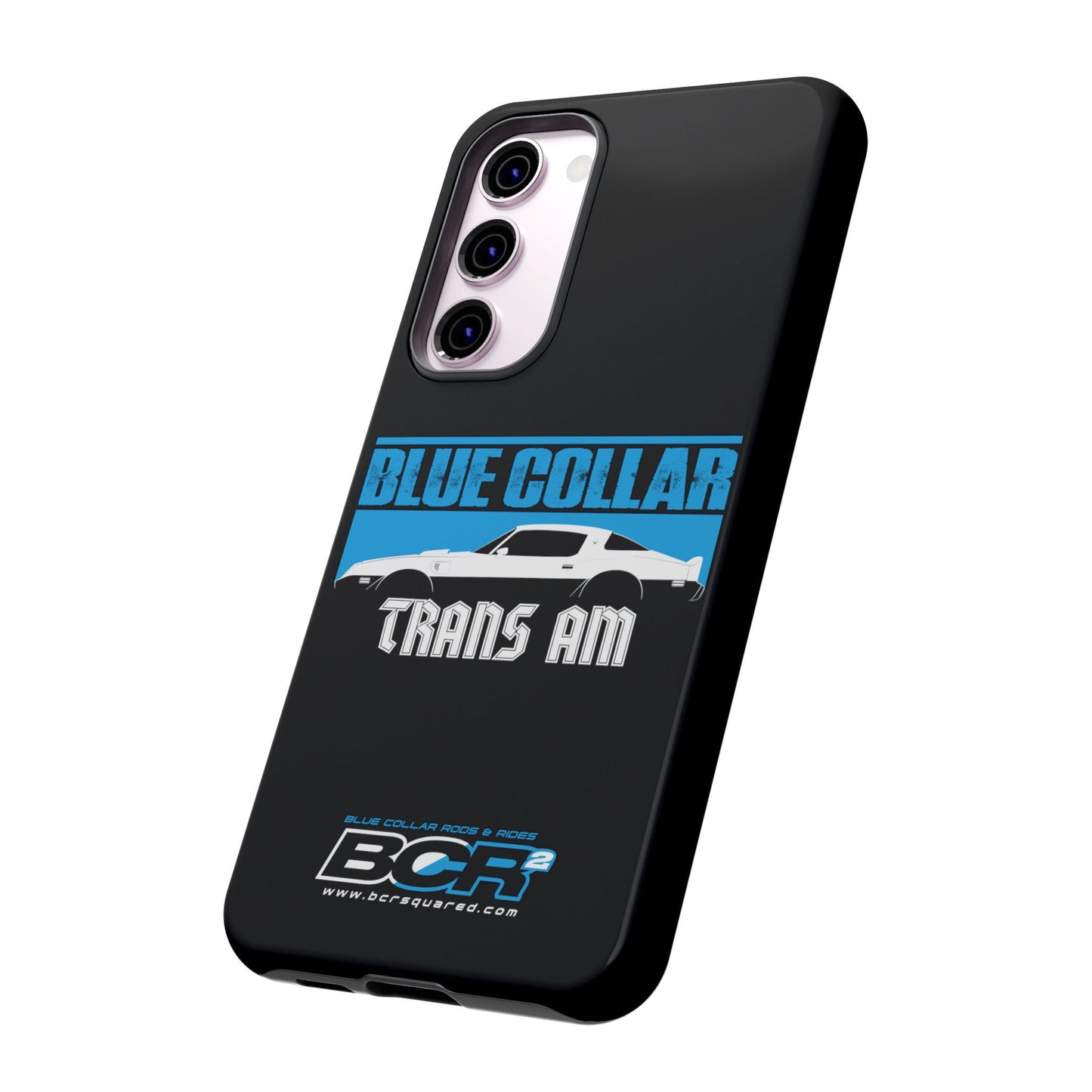 Blue Collar Black Phone Case