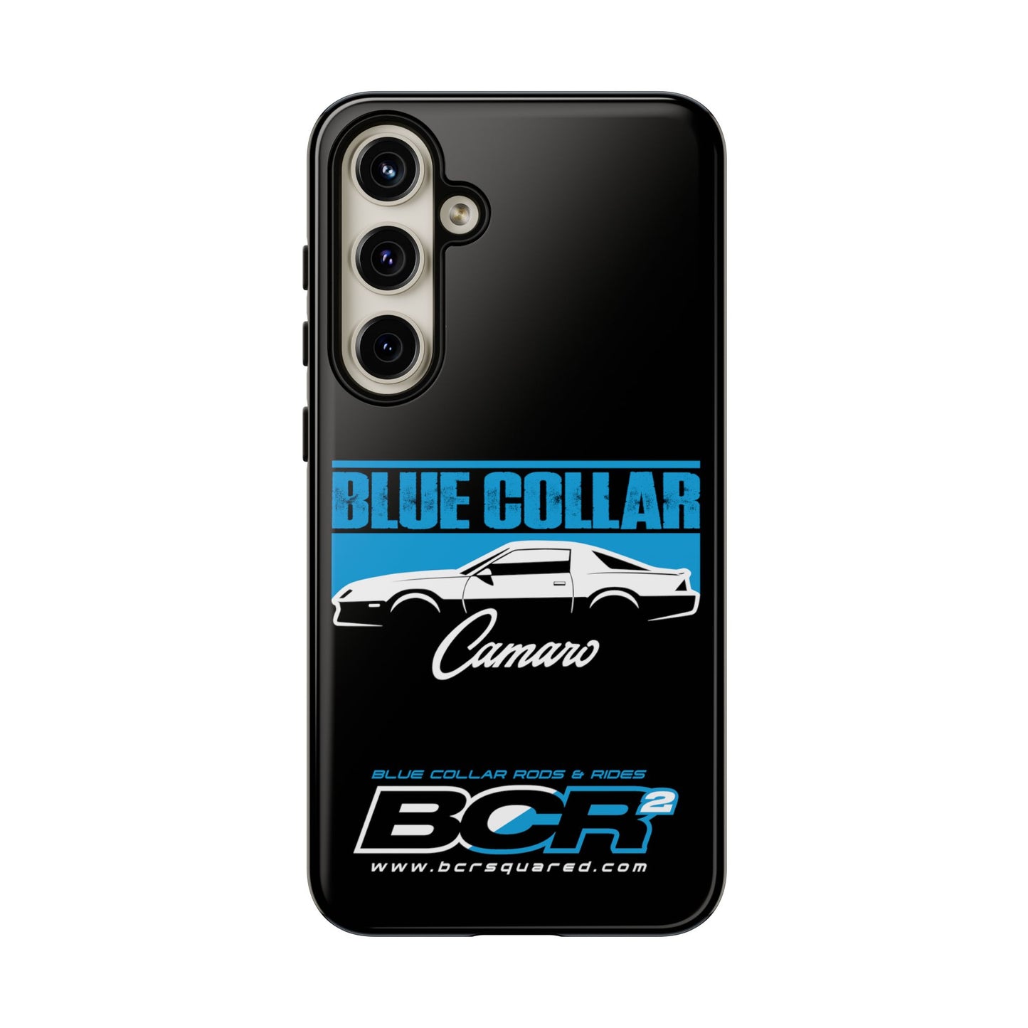 Blue Collar 3rd Gen Camaro Black Phone Cases