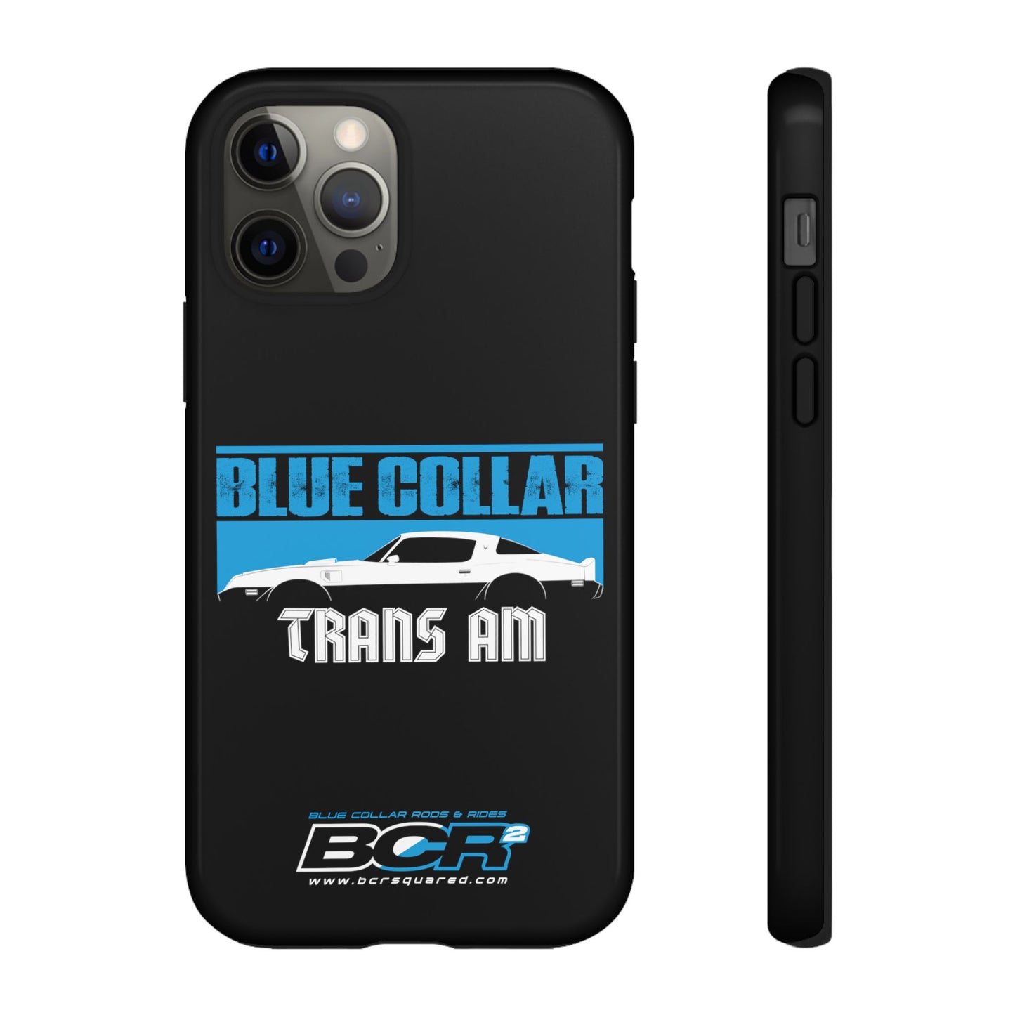 Blue Collar Black Phone Case