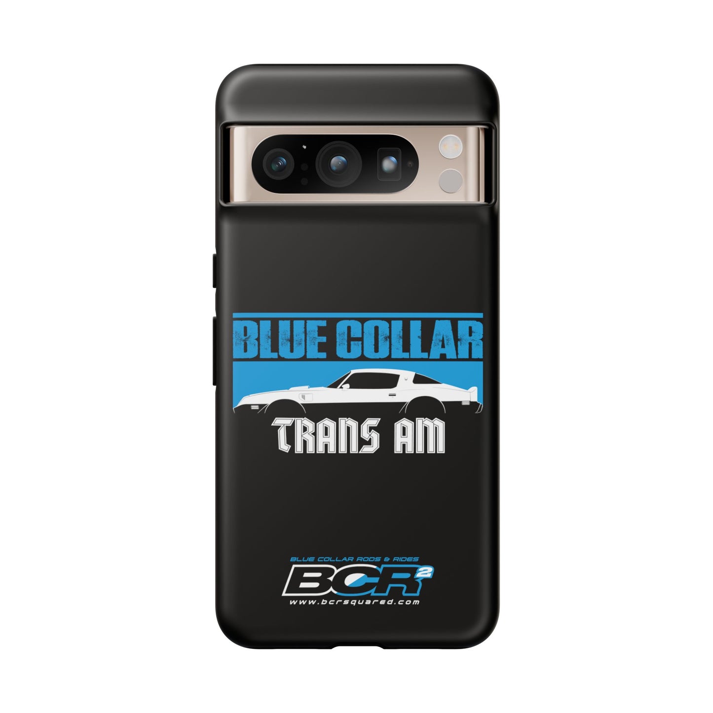 Blue Collar Black Phone Case