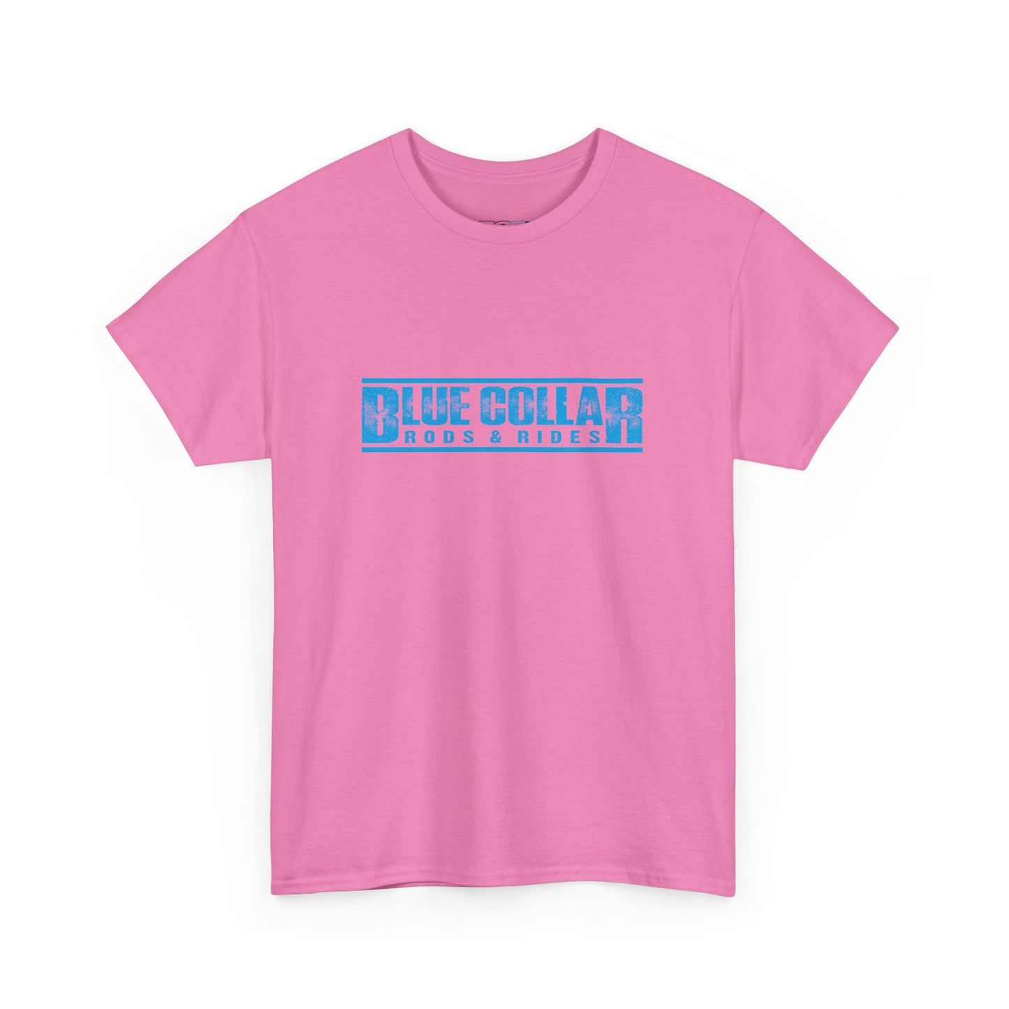 Blue Collar Block Logo Tee