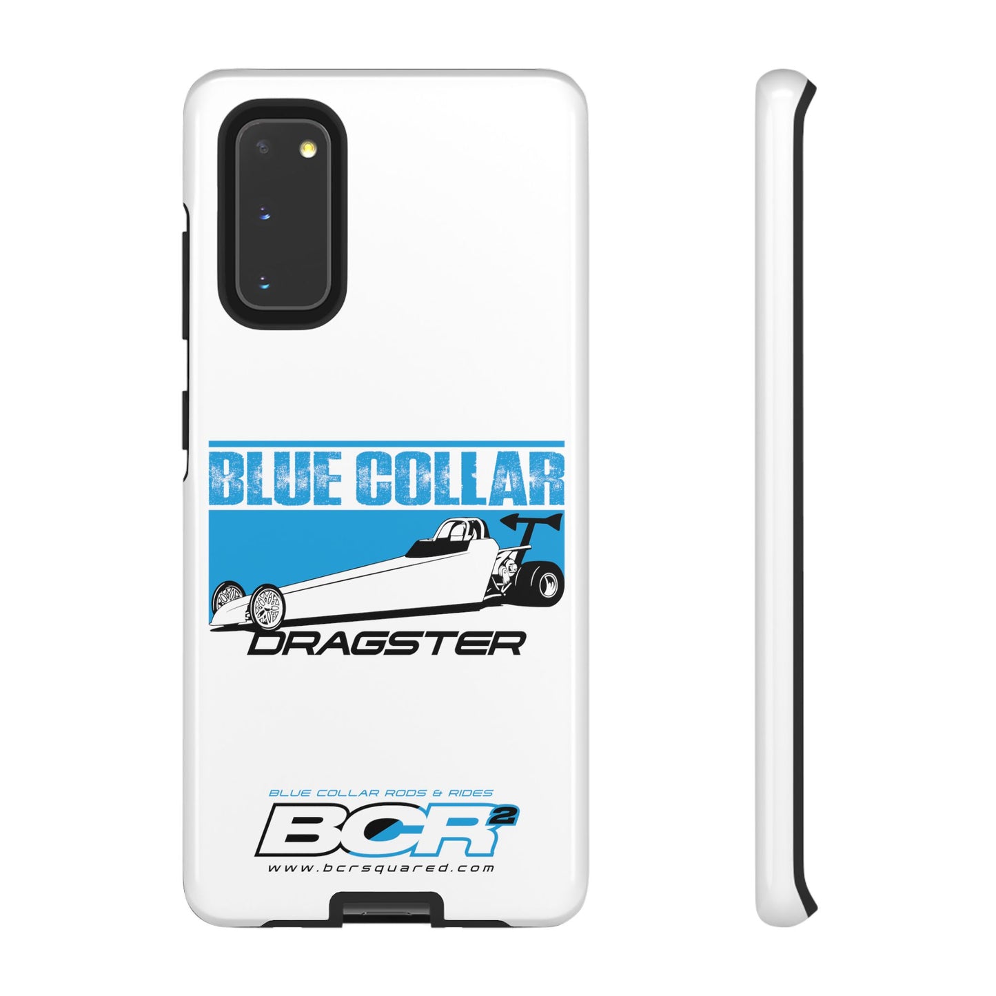 Blue Collar Dragster Phone Cases