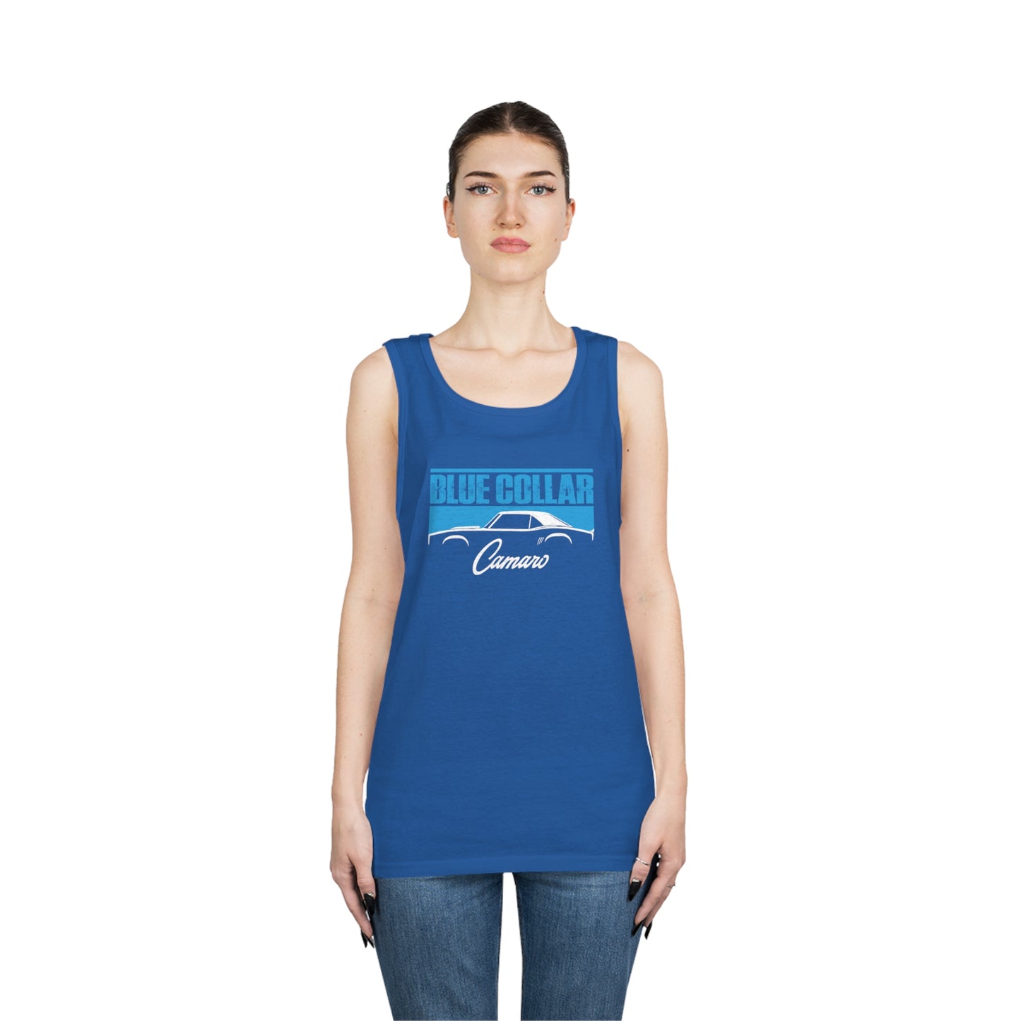 Blue Collar 1st Gen Camaro Men's Tank Top