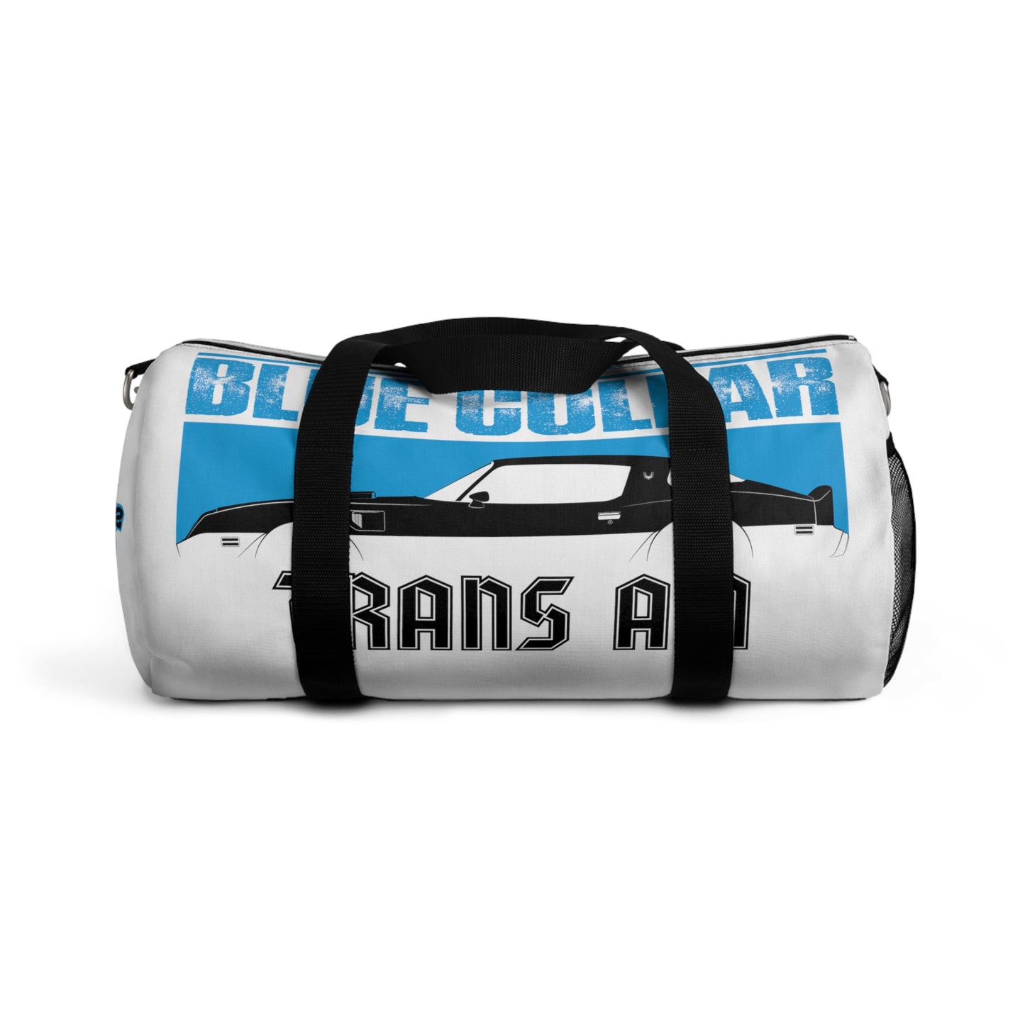 Blue Collar Trans Am White Duffel Bag