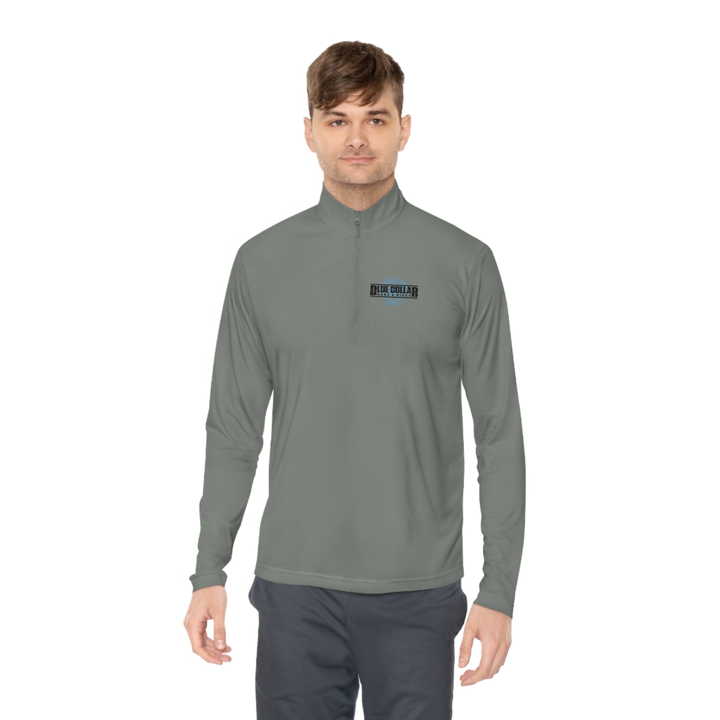 Blue Collar Wheel Quarter-Zip Pullover