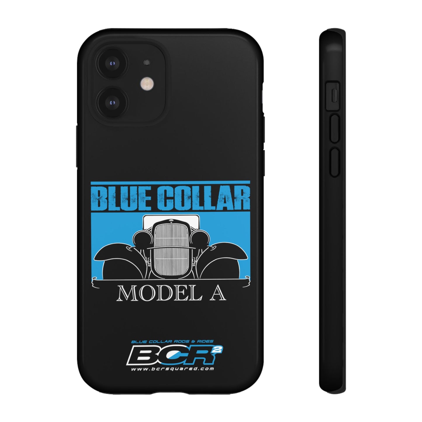 Blue Collar Model A Black Phone Case