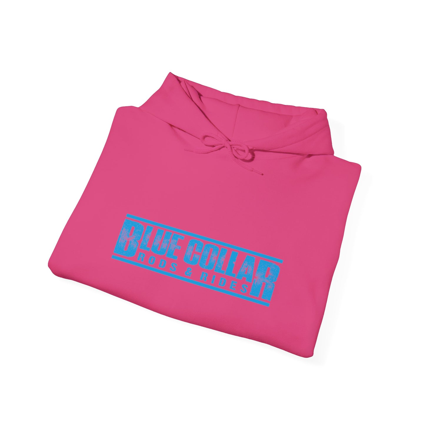 Blue Collar Block Logo Hoodie