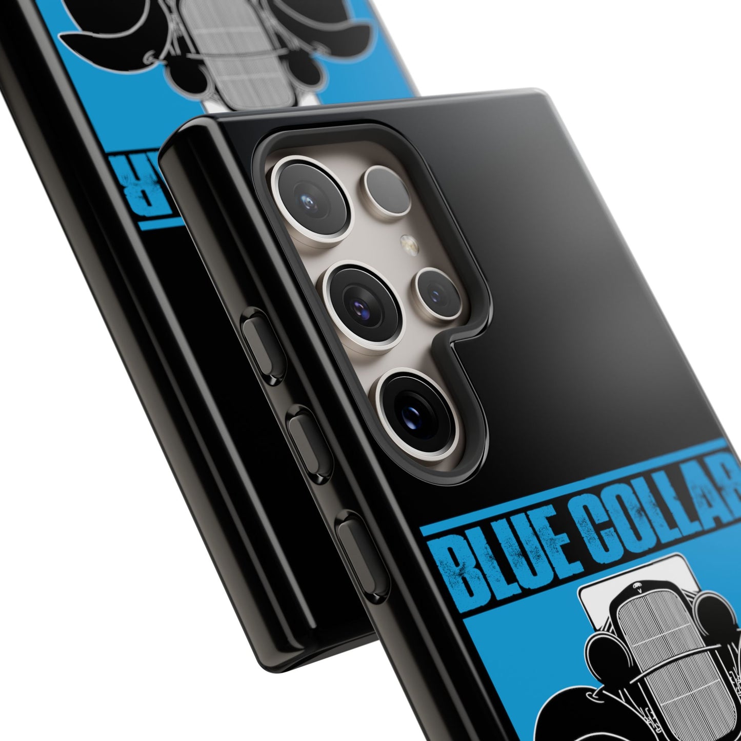 Blue Collar Model A Black Phone Case