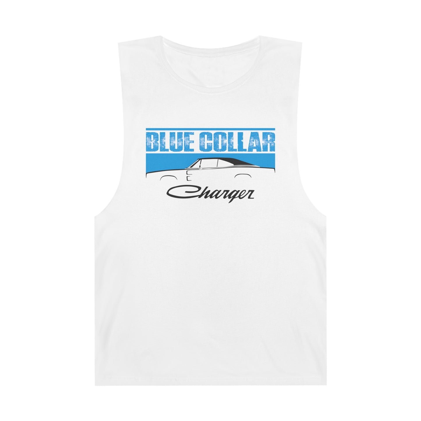 Blue Collar Charger Unisex Sleeveless Tee