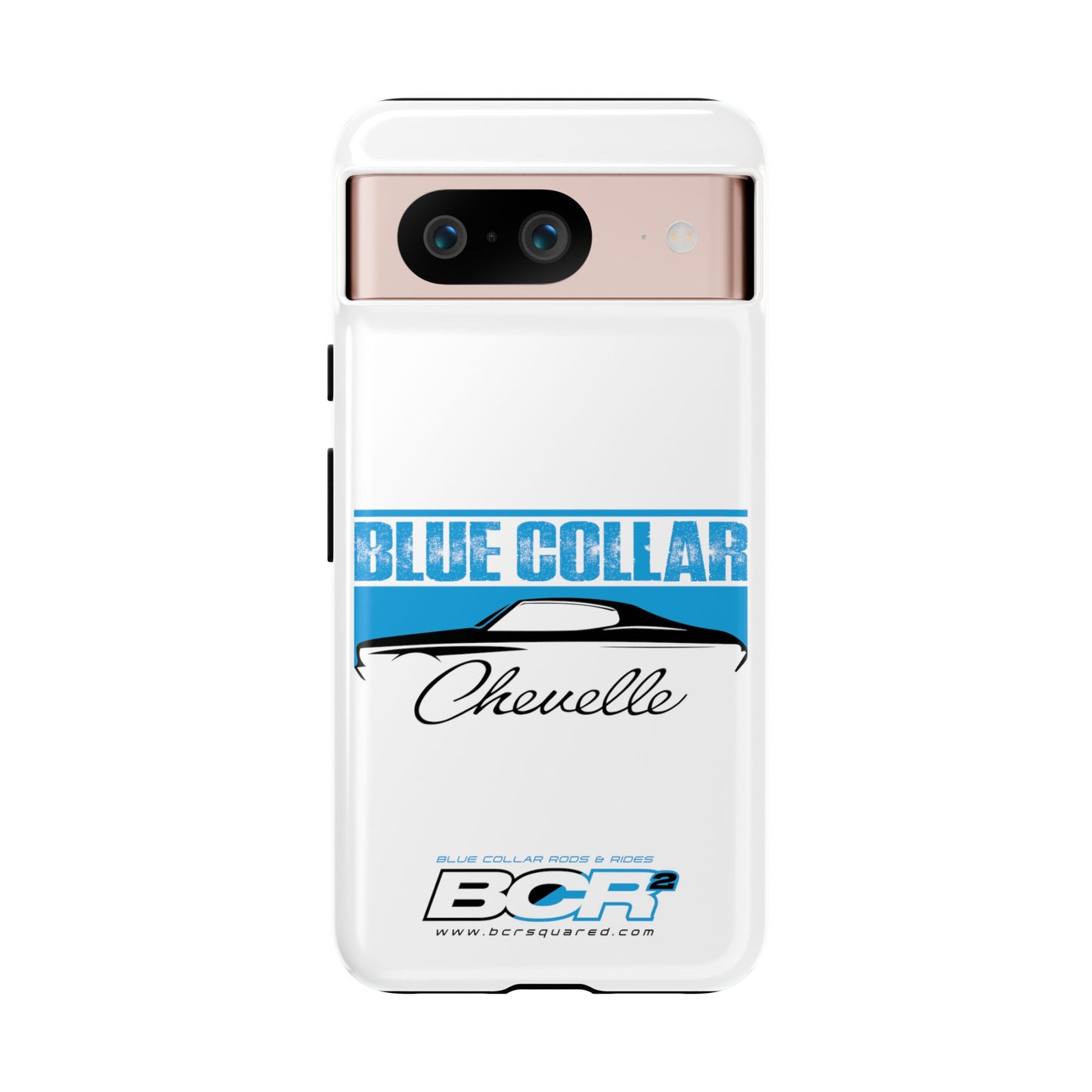 Blue Collar Chevelle White Phone Case