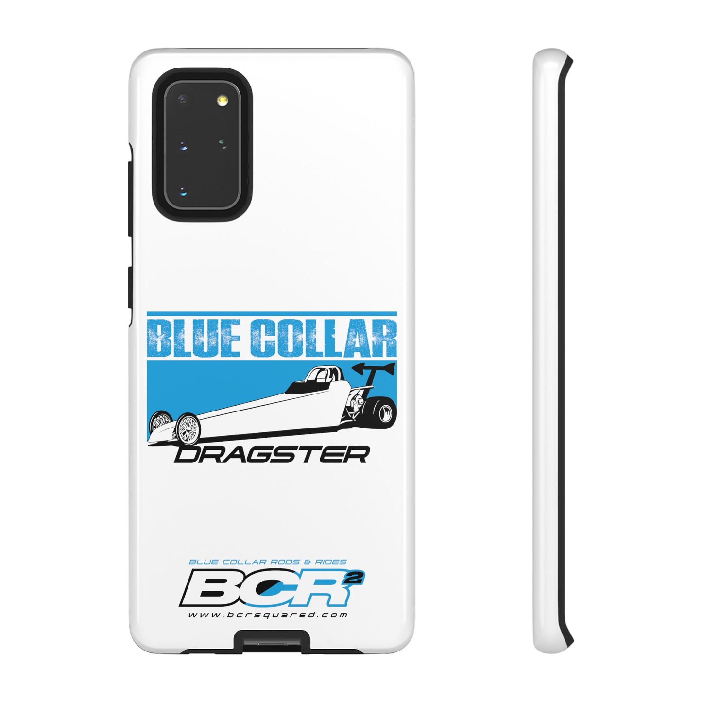 Blue Collar Dragster Phone Cases