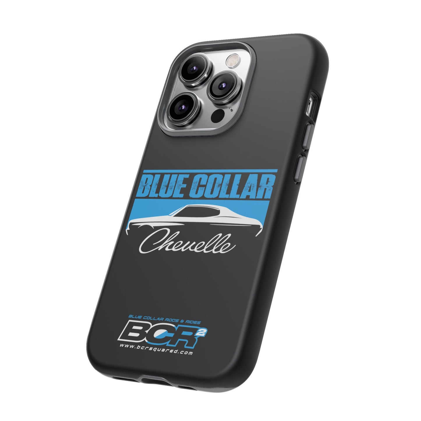 Blue Collar Chevelle Black Phone Case