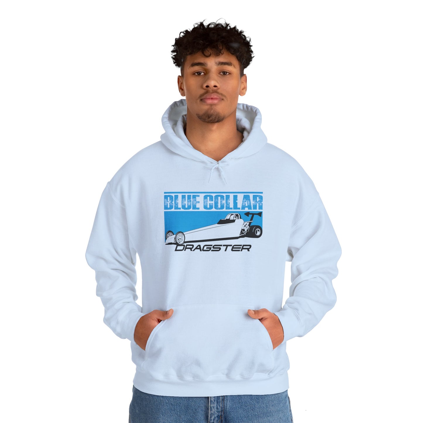 Blue Collar Dragster Hoodie