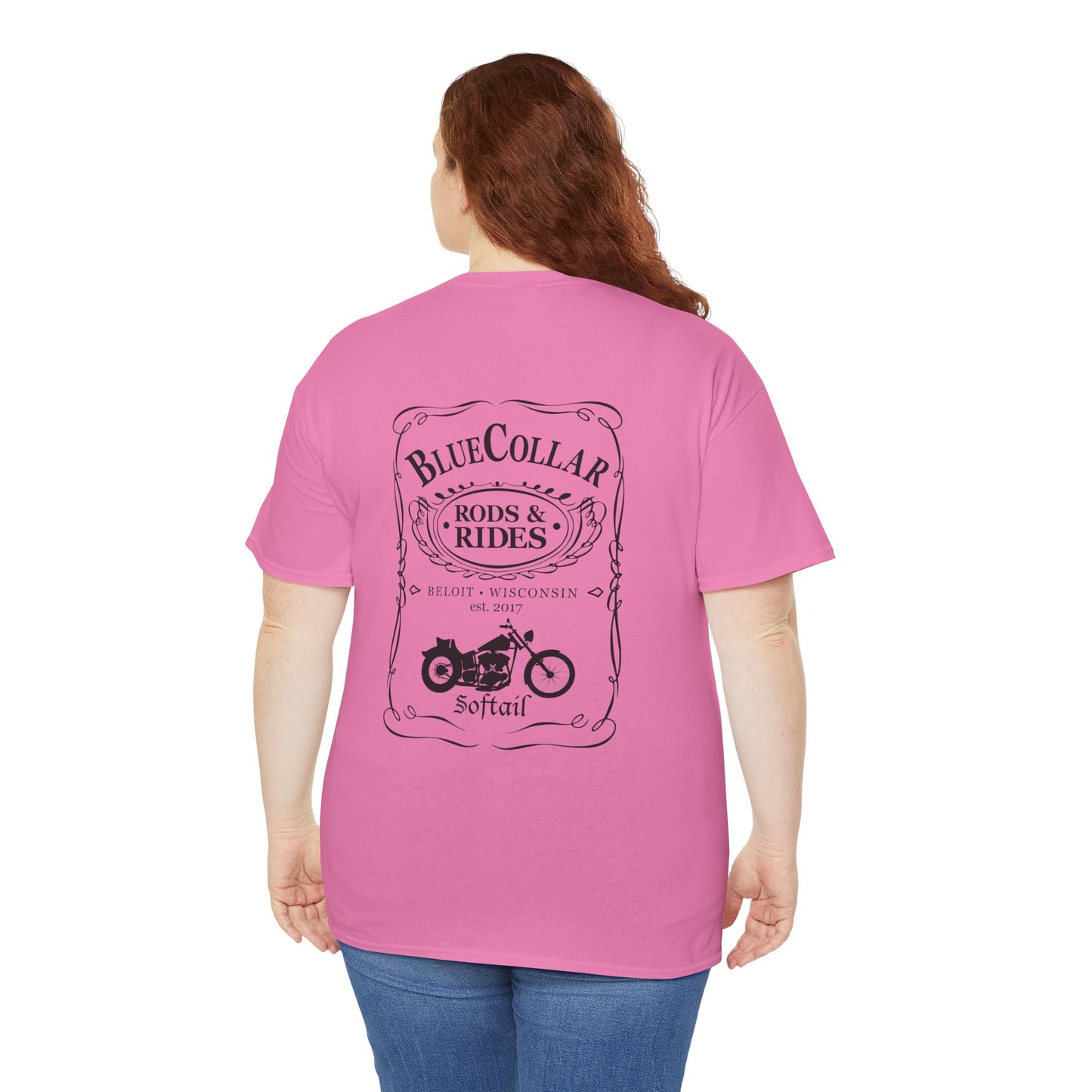 Blue Collar Softail JD Tee