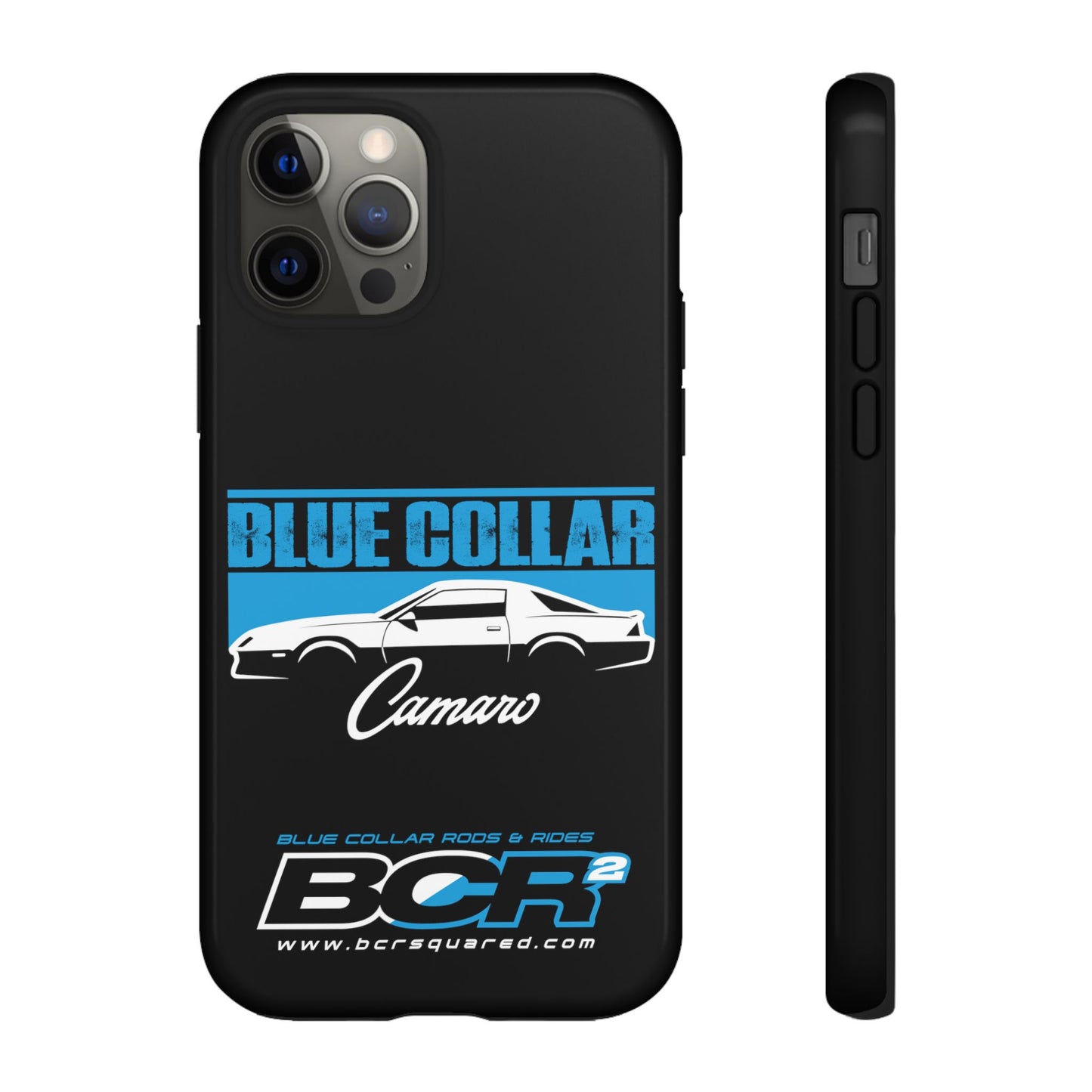 Blue Collar 3rd Gen Camaro Black Phone Cases