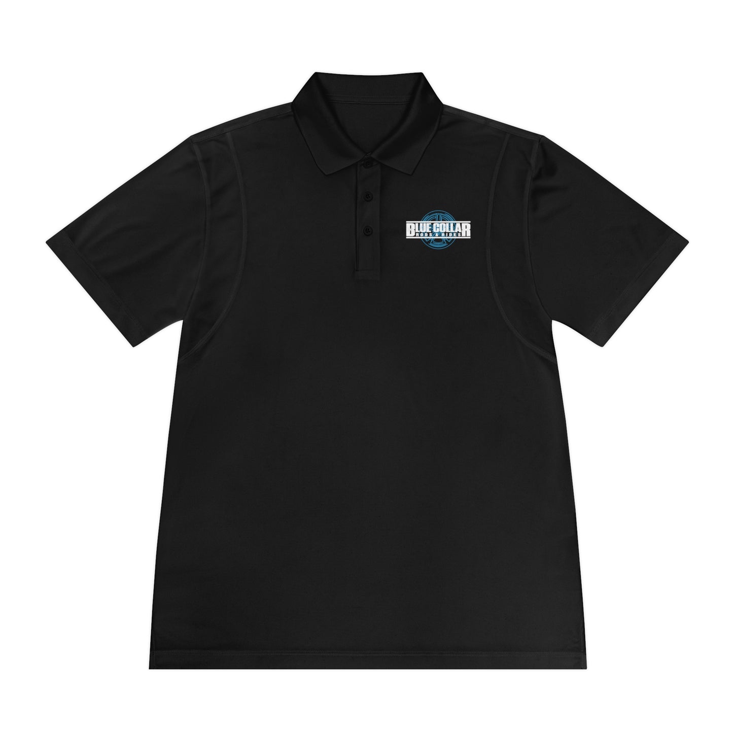 Blue Collar Wheel Polo Shirt