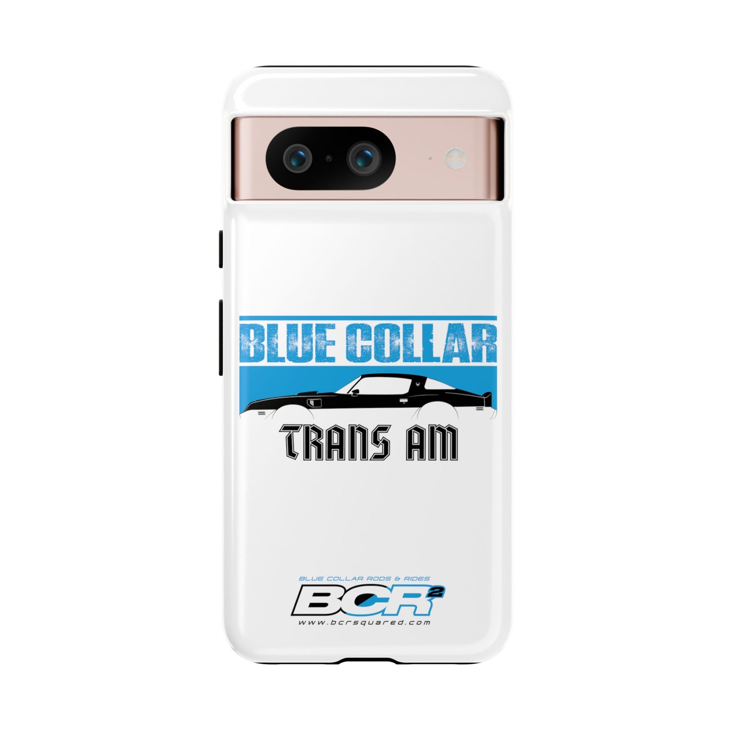 Blue Collar Trans Am White Phone Case