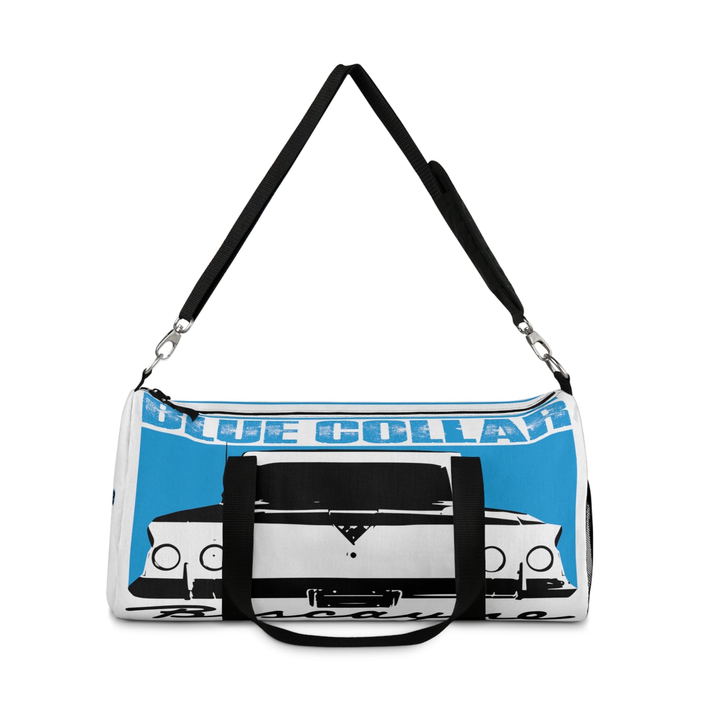 Blue Collar Biscayne White Duffel Bag