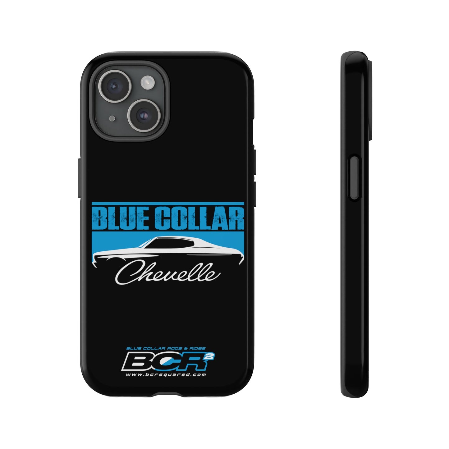 Blue Collar Chevelle Black Phone Case