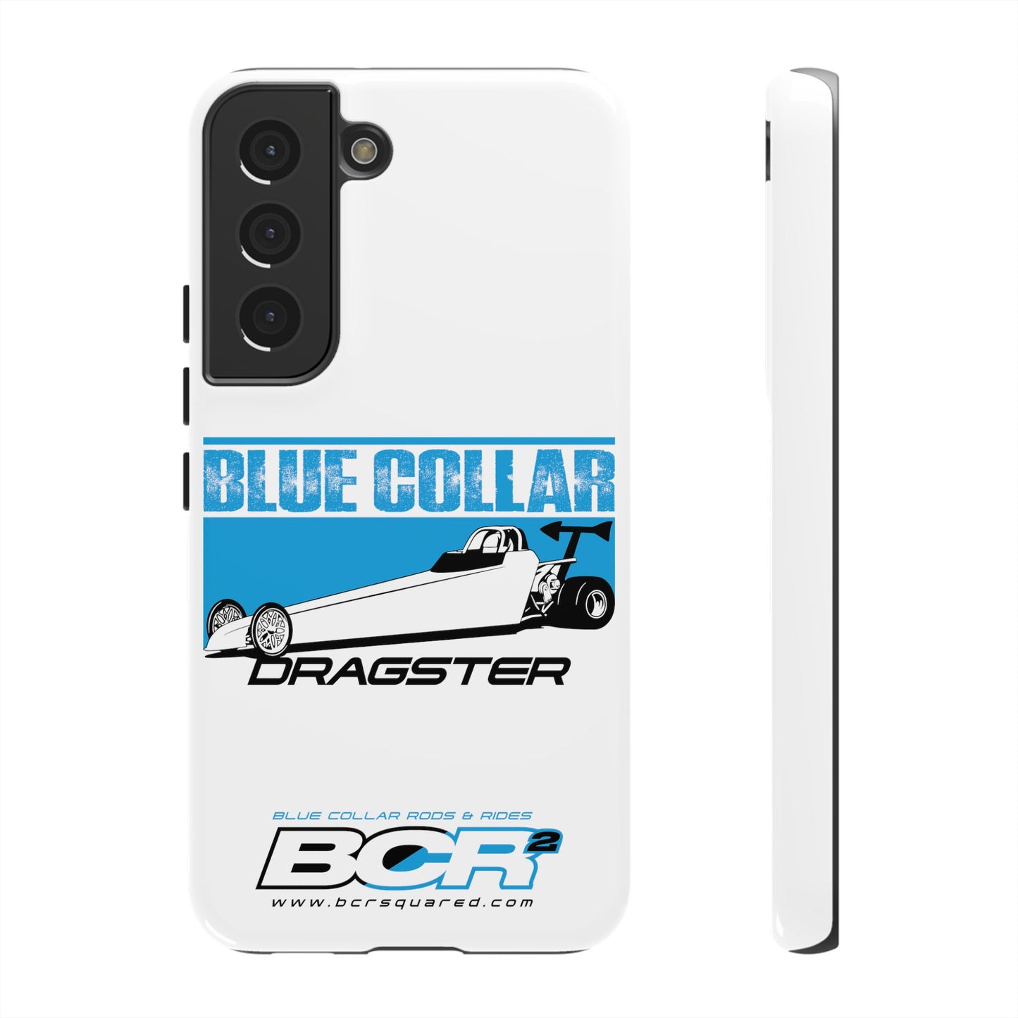 Blue Collar Dragster Phone Cases