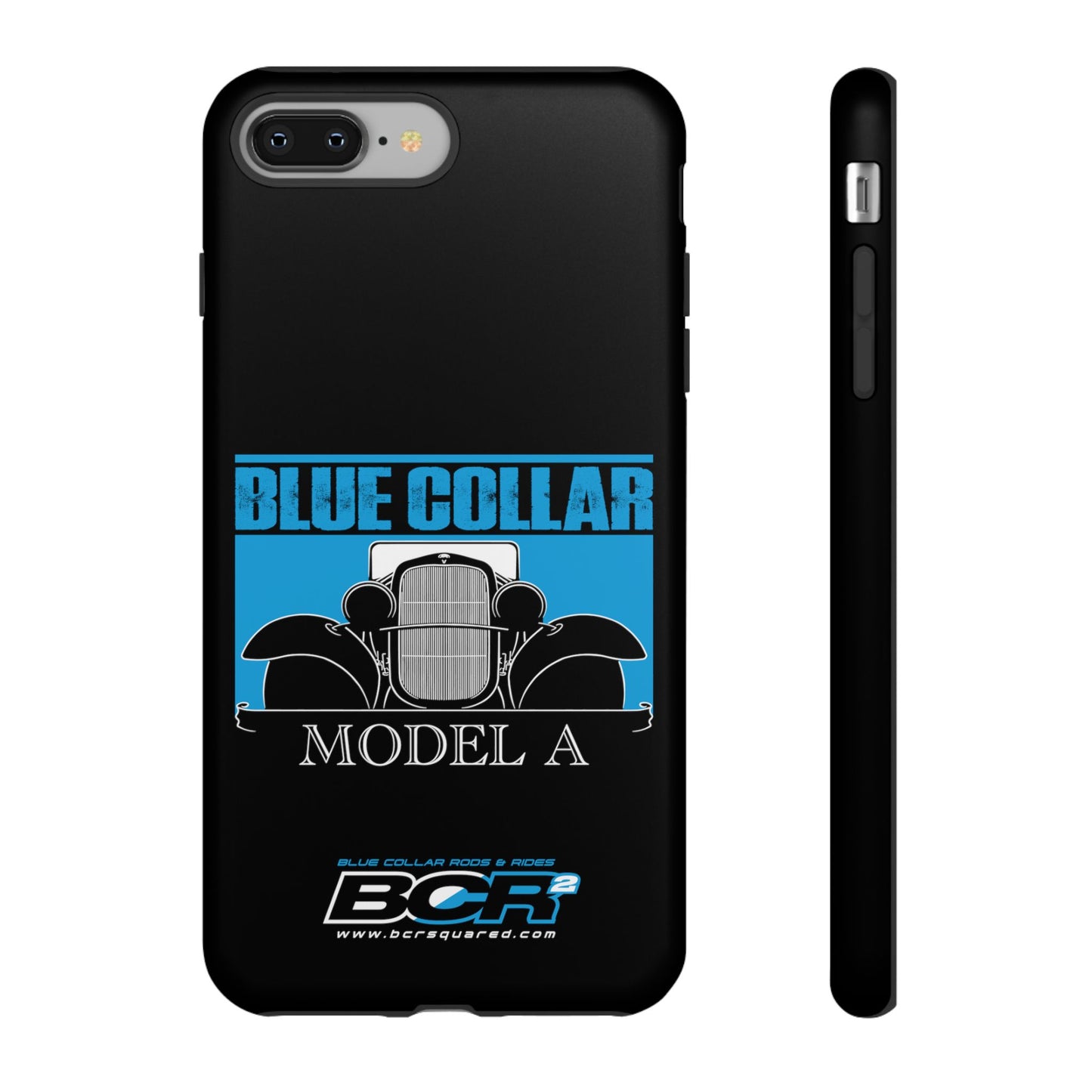 Blue Collar Model A Black Phone Case