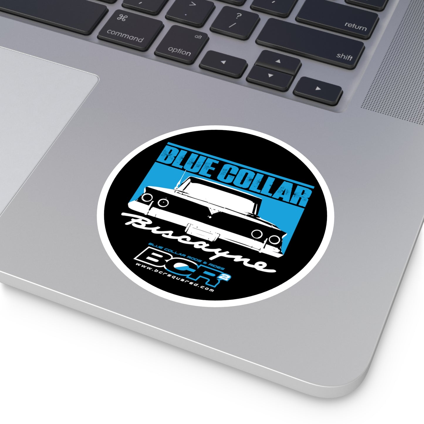 Blue Collar Biscayne Sticker