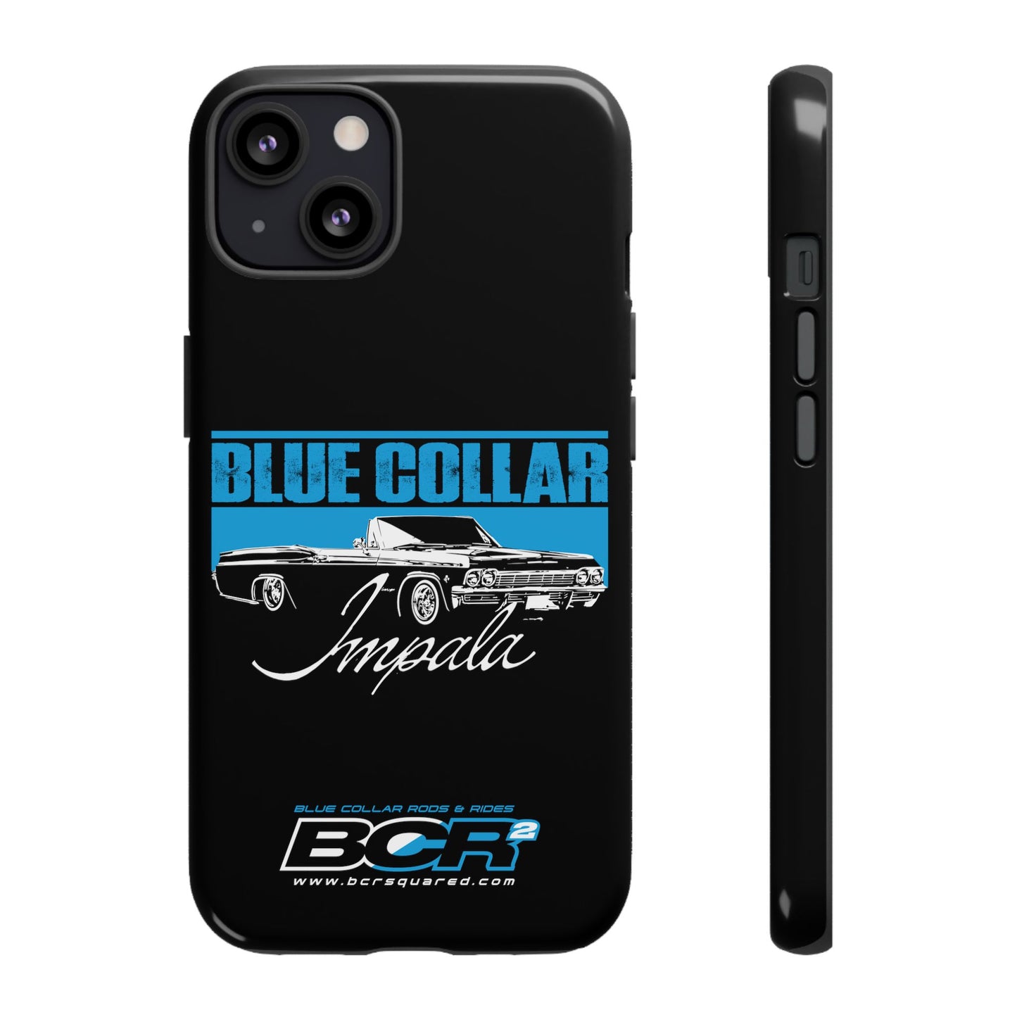 Blue Collar Impala Black Phone Cases