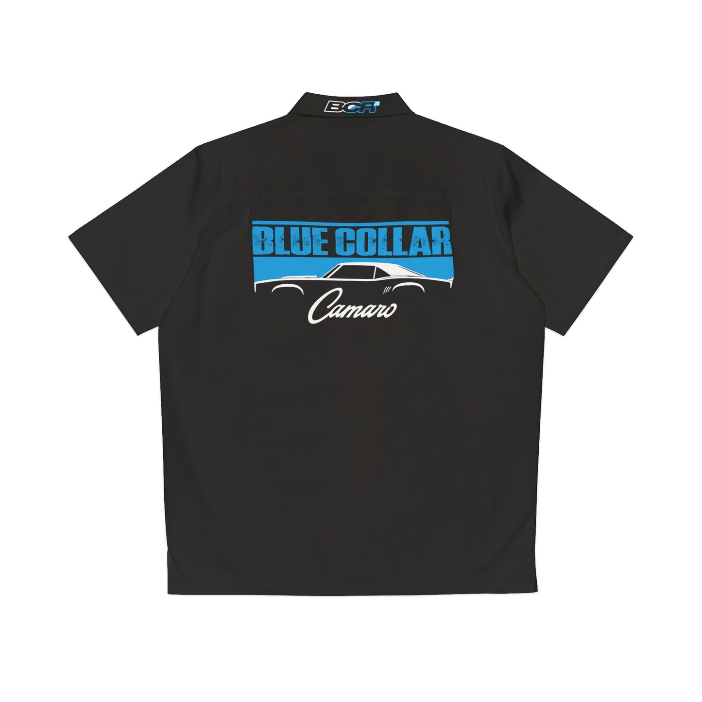 Blue Collar 1st Gen Camaro Black Hawaiian Shirt