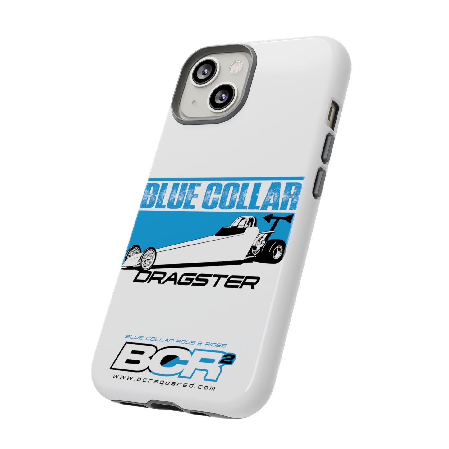 Blue Collar Dragster Phone Cases