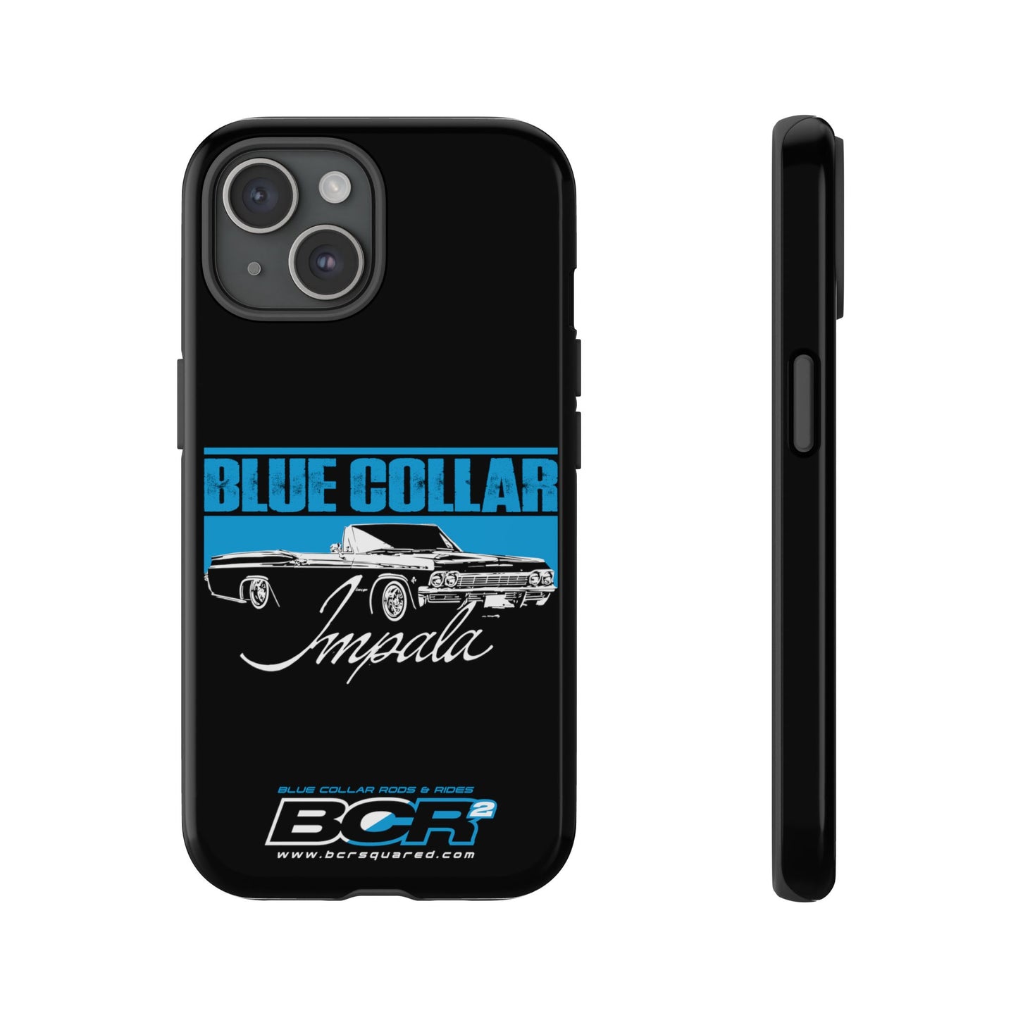 Blue Collar Impala Black Phone Cases