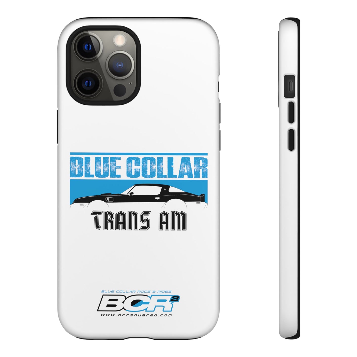 Blue Collar Trans Am White Phone Case