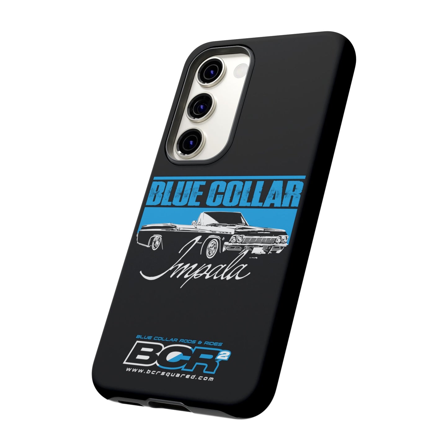 Blue Collar Impala Black Phone Cases