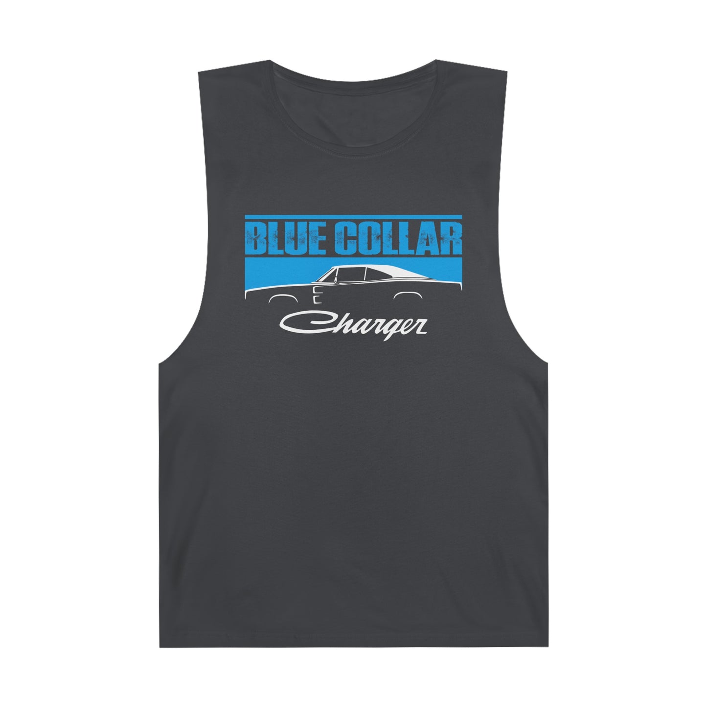 Blue Collar Charger Unisex Sleeveless Tee