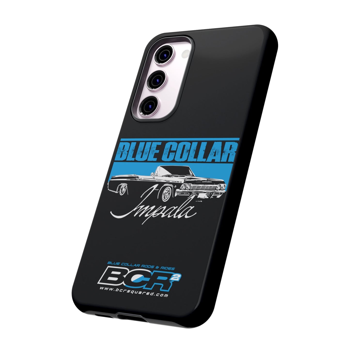 Blue Collar Impala Black Phone Cases