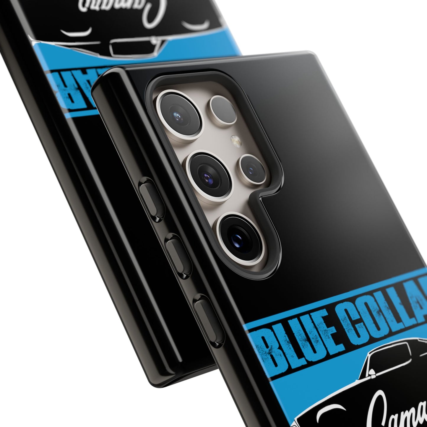 Blue Collar 2nd Gen Camaro Black Phone Cases