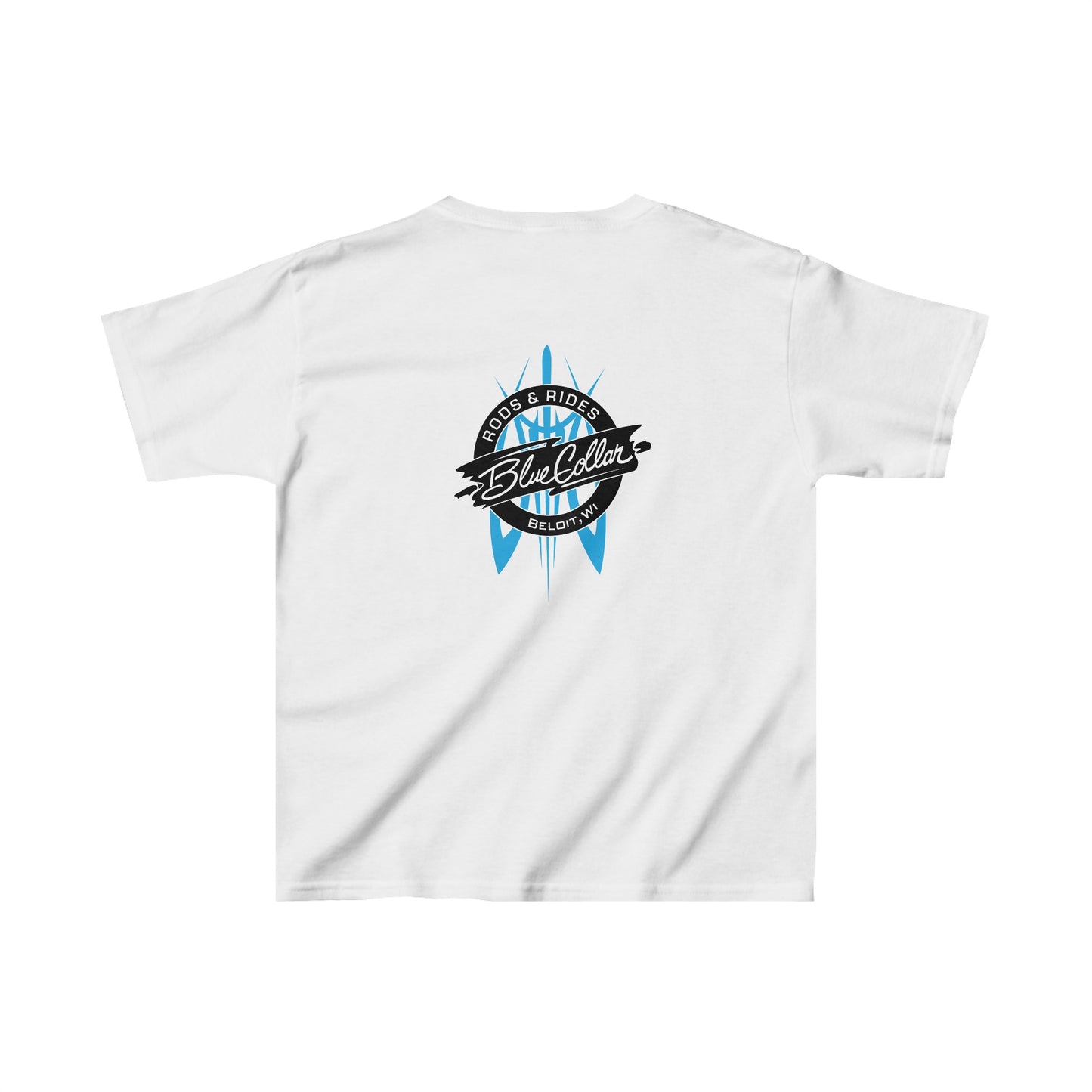 Blue Collar Pinstripe Kids Tee