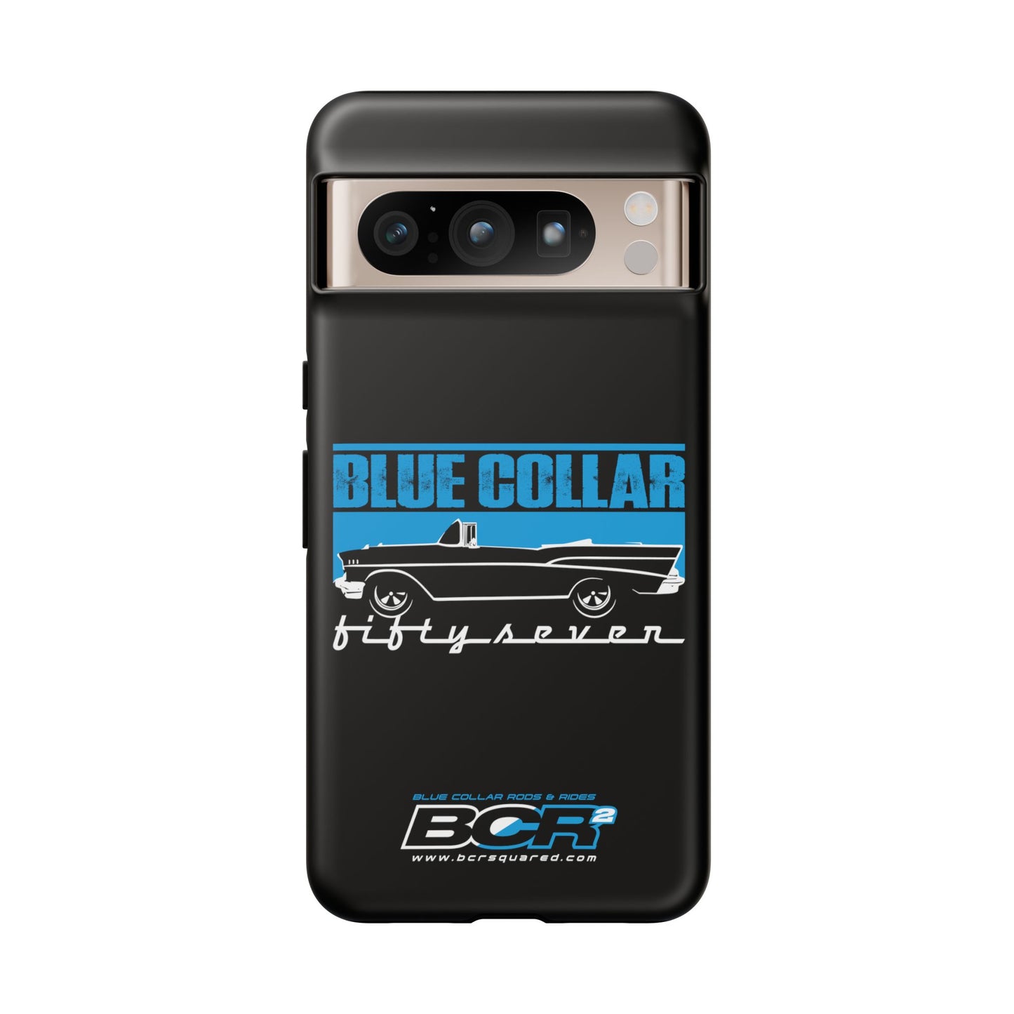 Blue Collar Fifty Seven Black Phone Case