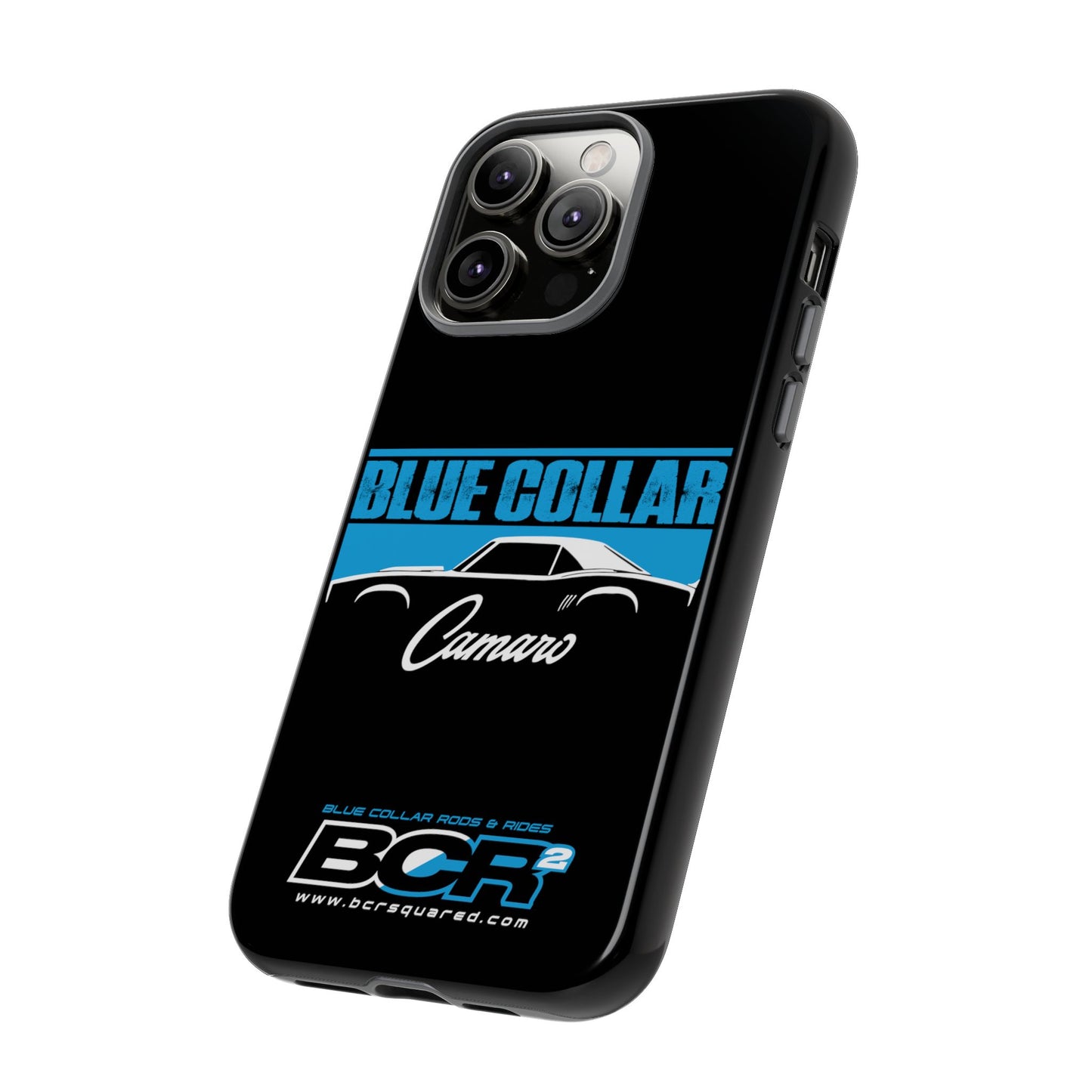 Blue Collar 1st Gen Camaro Black Phone Cases