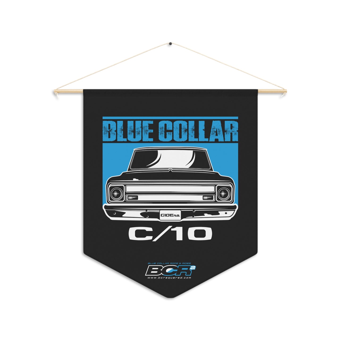 Blue Collar C/10 Pennant Banner